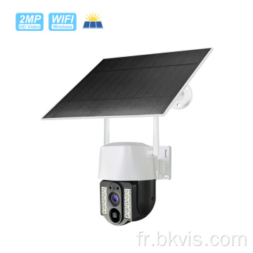Caméra solaire réseau WiFi PTZ alimentée par les systèmes CCTV